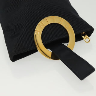 Celine Circle Logo Pouch Canvas