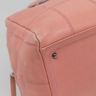 Chanel Chocolate Bar CC Bowler Bag Caviar skin