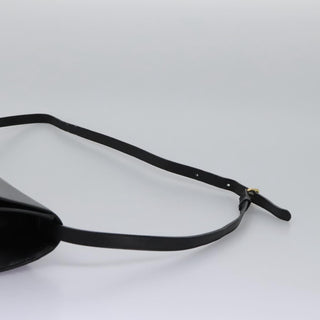 Celine Vintage Circle Logo Crossbody Bag Leather