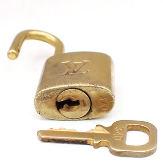 Louis Vuitton Cadenas Bag Charm Gold-plated