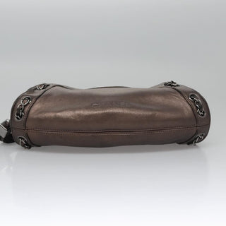 Chanel Lax Tassel Chain Shoulder Bag Leather