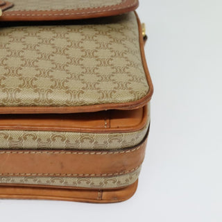 Celine Macadam Shoulder Bag PVC Leather