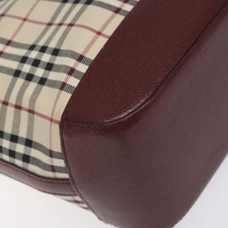 Burberry Nova Check Tote canvas check pattern