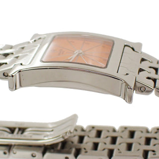 Hermes Arceau Chronograph Automatic Watch Stainless Steel and Alligator