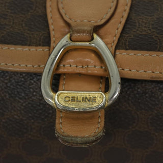 Celine Macadam Shoulder Bag PVC Leather