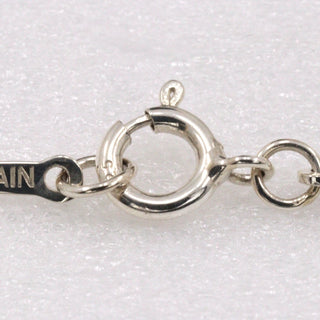 Tiffany & Co. Elsa Peretti Open Heart Pendant Necklace Sterling Silver