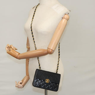 Chanel Vintage CC Chain Flap Bag Quilted Lambskin