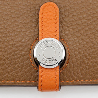 Hermes Dogon Duo Combined Wallet Leather