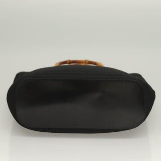 Gucci Vintage Bamboo Handle Bag Nylon