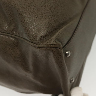 Salvatore Ferragamo Gancini Buckle Shoulder Bag Leather