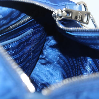 Prada Flat Messenger Tessuto with Leather