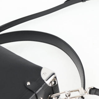 Louis Vuitton Side Trunk Handbag Taurillon Leather