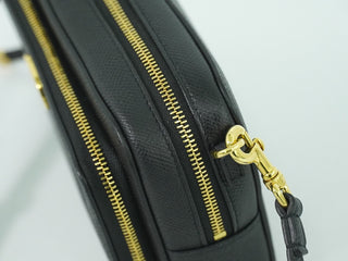 Christian Dior Caro Double Pouch Crossbody Bag Leather