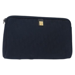 Christian Dior Vintage Trotter Pouch Diorissimo Canvas