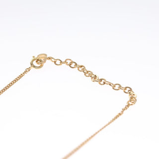 Christian Dior CD Logo necklace Metal