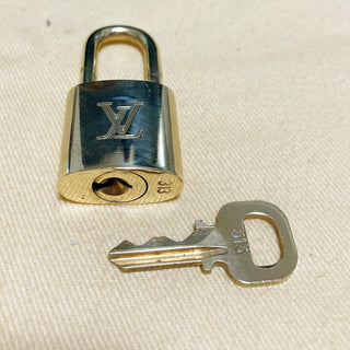 Louis Vuitton Cadenas Bag Charm Gold-plated