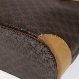 Celine Vintage Macadam Shoulder Bag Leather