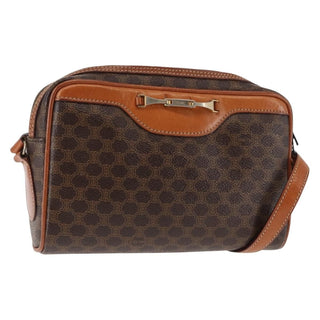 Celine Macadam Shoulder Bag PVC Leather