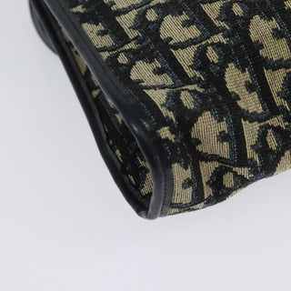 Christian Dior Vintage Trotter Shoulder Bag Canvas