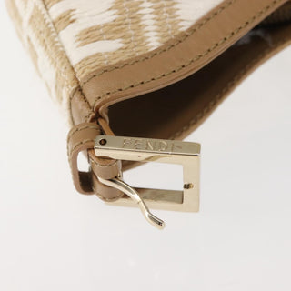 Fendi Vintage Shoulder Bag Zucca Raffia