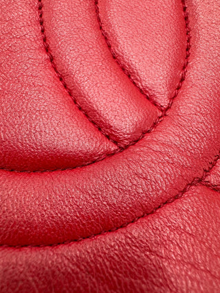 Chanel Vintage Round Tassel Crossbody Bag Quilted Lambskin