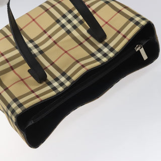 Burberry Nova Check Tote canvas check pattern