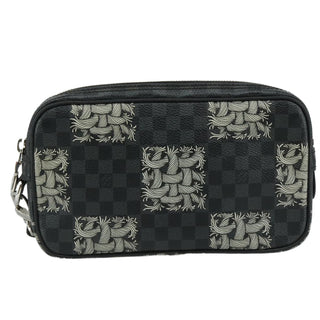 Louis Vuitton Pochette Volga Limited Edition Nemeth Damier Graphite