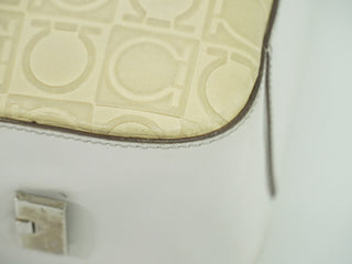 Salvatore Ferragamo Gancini Shoulder Bag Leather