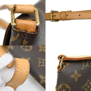 Louis Vuitton Musette Tango Handbag Monogram Canvas