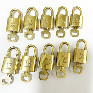 Louis Vuitton Cadenas Bag Charm Gold-plated