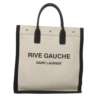 Saint Laurent Rive Gauche Shopper Tote Canvas