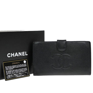 Chanel Timeless CC French Wallet Caviar