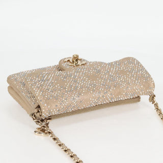 Chanel Mineral Nights Shoulder Bag Strass Embellished Leather