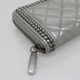 Chanel Boy Zip Jacket Wallet Quilted Calfskin