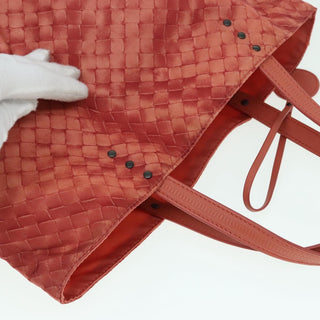 Bottega Veneta Intrecciolusion Tote Printed Nylon