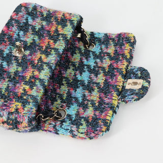 Chanel Classic Single Flap Bag Quilted Tweed