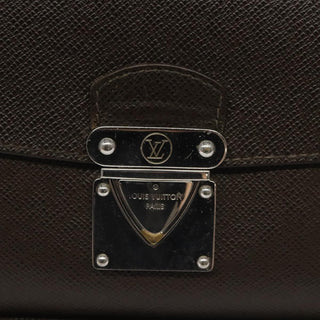 Louis Vuitton Belaia Clutch Taiga Leather