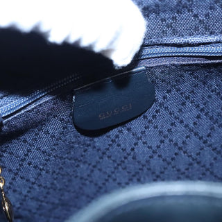 Gucci Vintage Bamboo Backpack Leather