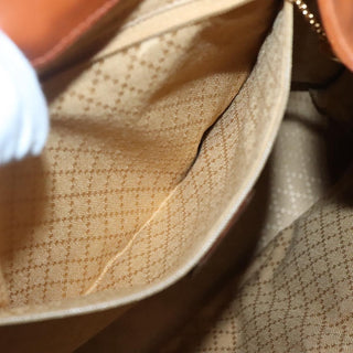 Gucci Vintage Bamboo Backpack Leather