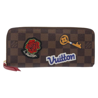 Louis Vuitton Clemence Wallet Limited Edition Patches Damier