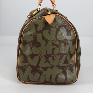 Louis Vuitton Speedy Handbag Limited Edition Monogram Graffiti