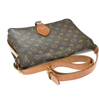 Louis Vuitton Cartouchiere Handbag Monogram Canvas