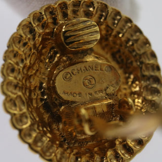 Chanel Vintage CC Clip-On Earrings Metal