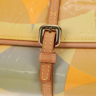 Louis Vuitton Fleurs Pochette Printed Monogram Vernis