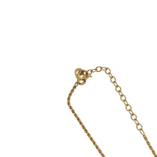 Christian Dior CD Pendant Necklace Gold-plated