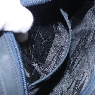 Salvatore Ferragamo Vala Shoulder Bag Suede