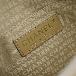 Chanel Chocolate Bar Shoulder Bag Quilted Leather