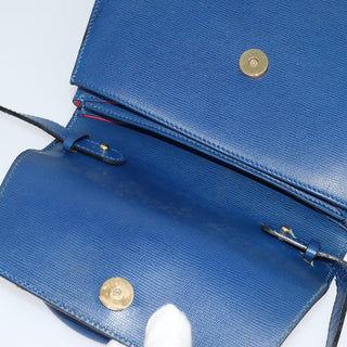 Celine Vintage Circle Logo Crossbody Bag Leather