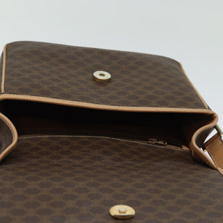 Celine Macadam Shoulder Bag PVC Leather