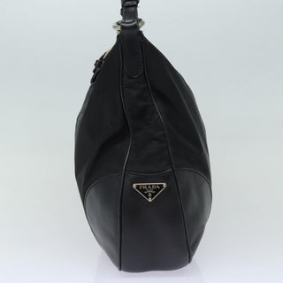 Prada Zip Hobo Tessuto with Leather